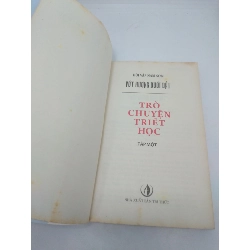 Trò chuyện triết học tập 1 năm 2016 mới 70% ố vàng nặng HCM2410 912557