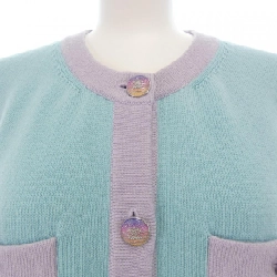 【Mã giảm giá】Áo khoác len CHANEL 640401