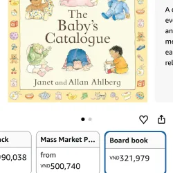 Ngoại văn tiếng anh trẻ em : THE BABY’s Catalogue 