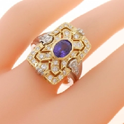 Nhẫn Sapphire PT900/K18YG 1.24CT - Hàng hiệu Chính hãng 852973