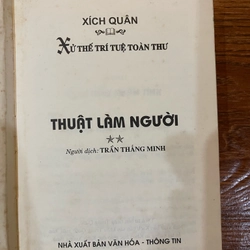 Thuật Làm Người - Xử thế trí tuệ toàn thư (6) 532122