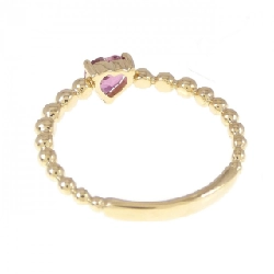 Nhẫn tourmaline K18YG hình trái tim 671099