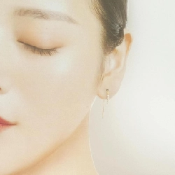 K18YG Bông tai kim cương 0.20CT - Hàng hiệu Chính hãng 867013