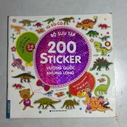 Bộ sưu tập 200 Sticker vương quốc Khủng Long