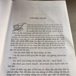 Từ điển địa danh lịch sử, văn hoá du lịch Việt Nam 781794