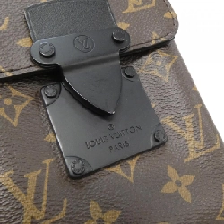 Túi đeo vai Louis Vuitton Monogram Macassar S-Lock Vertical Wearable Wallet M81522 - Hàng hiệu Chính hãng 802509