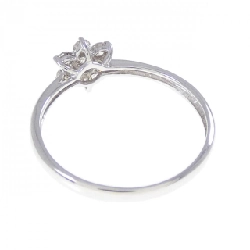 Nhẫn kim cương hoa K10WG 0.20CT - Hàng hiệu Authentic 854210