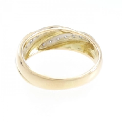 Nhẫn kim cương K18YG/PT850 0.17CT 673288