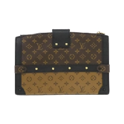 Túi xách đeo vai Louis Vuitton Monogram Reverse Trunk Clutch M43596 - Hàng hiệu Authentic 802690