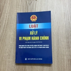 Luật xử lý vi phạm hành chính