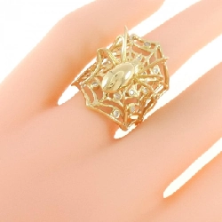 Nhẫn kim cương K18YG Spider 0.24CT 668137