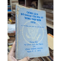Chính sách đối ngoại của Hoa Kỳ trong thập niên 1970 222552