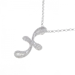 K18WG/750WG Dây chuyền kim cương 0.59CT - Hàng hiệu Chính hãng 860276