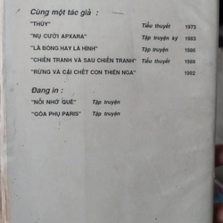 tiểu thuyết "Rừng và cái chết con chim" của tác giả Hà Khánh Linh.  (1992) 496476