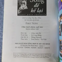 Sống để kể lại ( Nobel văn học 1982) - Gabriel Garcia Marquez 708734