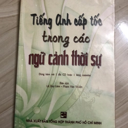 TIẾNG ANH CẤP TỐC trong các ngữ cảnh thời sự