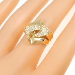 Nhẫn kim cương K18YG 0.31CT 668612