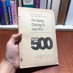 II Kinh Tế Ngoại Thương: Tín Dụng Chứng Từ Của ICC _ UCP 500 - 1994 927339