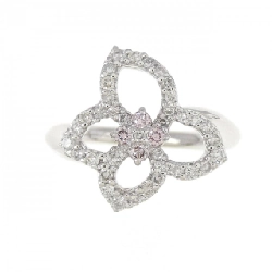 Nhẫn kim cương hồng K18WG 0.07CT 673609