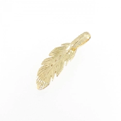 K18YG Feather Diamond Pendant - Hàng hiệu Authentic 866805