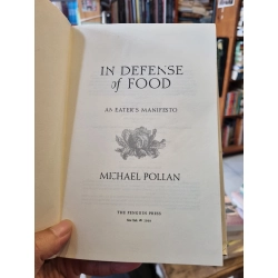 IN DEFENSE OF FOOD - Michael Pollan 270935