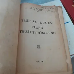 TRIẾT ÂM DƯƠNG TRONG THUẬT TRƯỜNG SINH - HÒA ĐỒNG 747804