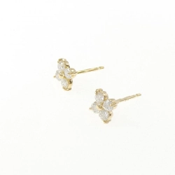 K18YG Bông tai hoa kim cương 0.30CT - Hàng hiệu Chính hãng 866932