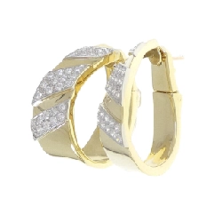 18YGYG/18KWG Bông tai kim cương - Hàng hiệu Chính hãng 868262