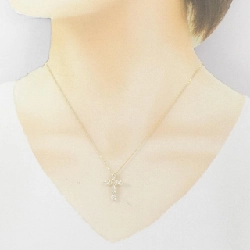 K18YG Dây chuyền kim cương hình chữ thập 1.00CT - Hàng hiệu Chính hãng 857284