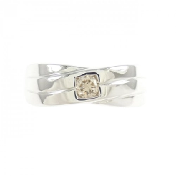 Nhẫn kim cương K18WG 0.18CT 666552