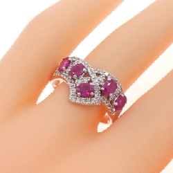 Nhẫn Ruby K18WG 1.34CT - Hàng hiệu Chính hãng 851643