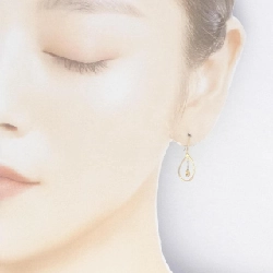 Bông tai 4゜C Citrine - Hàng hiệu Chính hãng 845236