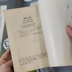 [MIỄN PHÍ BỌC SÁCH] [XƯA] Mê Lộ (1989) - Phạm Thị Hoài 997663