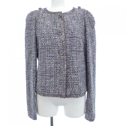 Áo khoác không cổ CHANEL P40905V29665