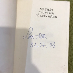 SỰ THẬT THƠ VÀ ĐỜI HỒ XUÂN HƯƠNG 522789