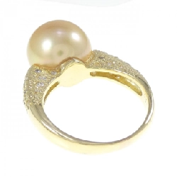 Nhẫn ngọc trai trắng K18YG 12.2mm 667713