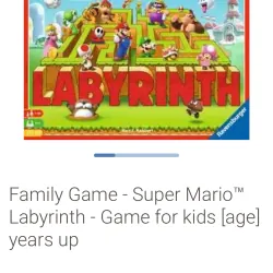 [Hàng chính hãng] Family Game - Super Mario™ Labyrinth - Game for kids 745912