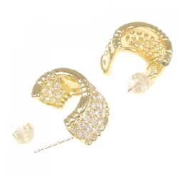 K18YG Pave Bông Tai Kim Cương - Hàng hiệu Chính hãng 872688