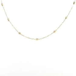 K18YG Dây chuyền - Hàng hiệu Chính hãng