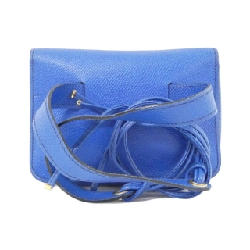 【Vintage】Túi đeo hông Hermes màu xanh 609493