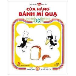 Truyện Tranh Ehon - Cửa Hàng Bánh Mì Quạ (Từ 3 - 6 Tuổi) - Satishi Kako (Mới 100%) Truyện thiếu nhi, NXB Kim Đồng - SÁCH ĐẠI HỌC