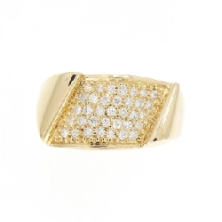 Nhẫn kim cương Pave K18YG 0.25CT 673102