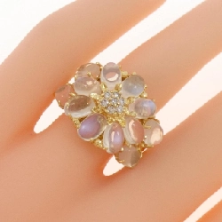 Nhẫn đá mặt trăng K18YG 668397