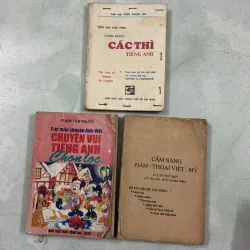 Cách dùng các thì/ cẩm nang đàm thoại Tiếng Anh (3 cuốn)