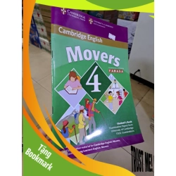 (TẶNG BOOKMARK) Mover 4 Cambridge English mới 90% chưa viết RBK0808 HỌC NGOẠI NGỮ