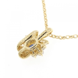 K18YG Sapphire Necklace 0.37CT - Hàng hiệu Authentic 860760