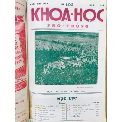 Khoa học phổ thông số 94 -105 ( trọn 12 số đóng chung bìa cứng ) 127134