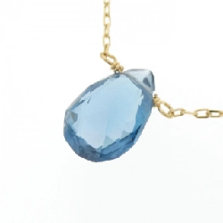 K18YG Blue Topaz Necklace - Hàng hiệu Authentic 859494