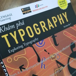 Sách Khám phá Typography - Nghệ thuật chữ | Thiết kế đồ hoạ - ĐH FPT còn mới đẹp 186079