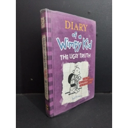 Diary of a wimpy kid 5 The ugly truth (bìa cứng) mới 80% bẩn bìa, ố nhẹ, có chữ viết ở trang đầu HCM1712 Jeff Kinney NGOẠI VĂN